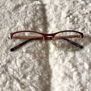 Morel France LighTec 30032L Eyewear Eyeglasses Dark Red